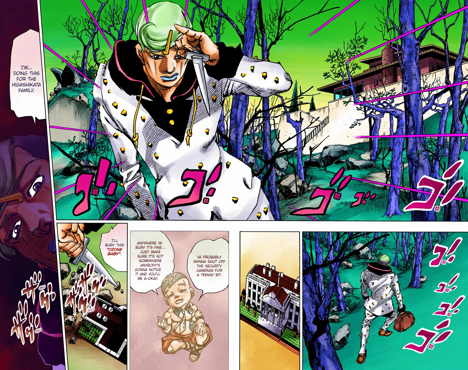 JoJo's Bizarre Adventure, Part 8: JoJolion Colored Manga — Chapter 72 — Page 12