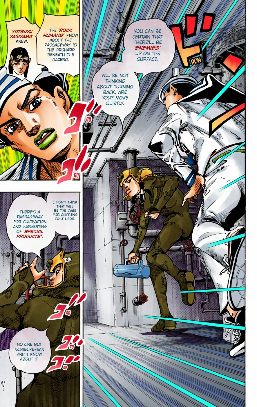 JoJo's Bizarre Adventure, Part 8: JoJolion Colored Manga — Chapter 72 — Page 14