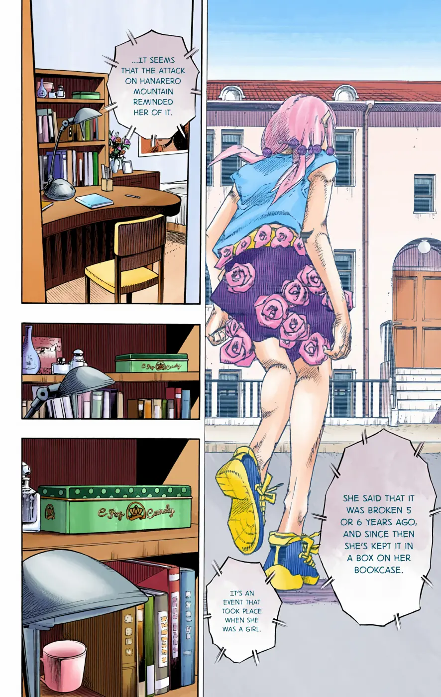 JoJo's Bizarre Adventure, Part 8: JoJolion Colored Manga — Chapter 72 — Page 17