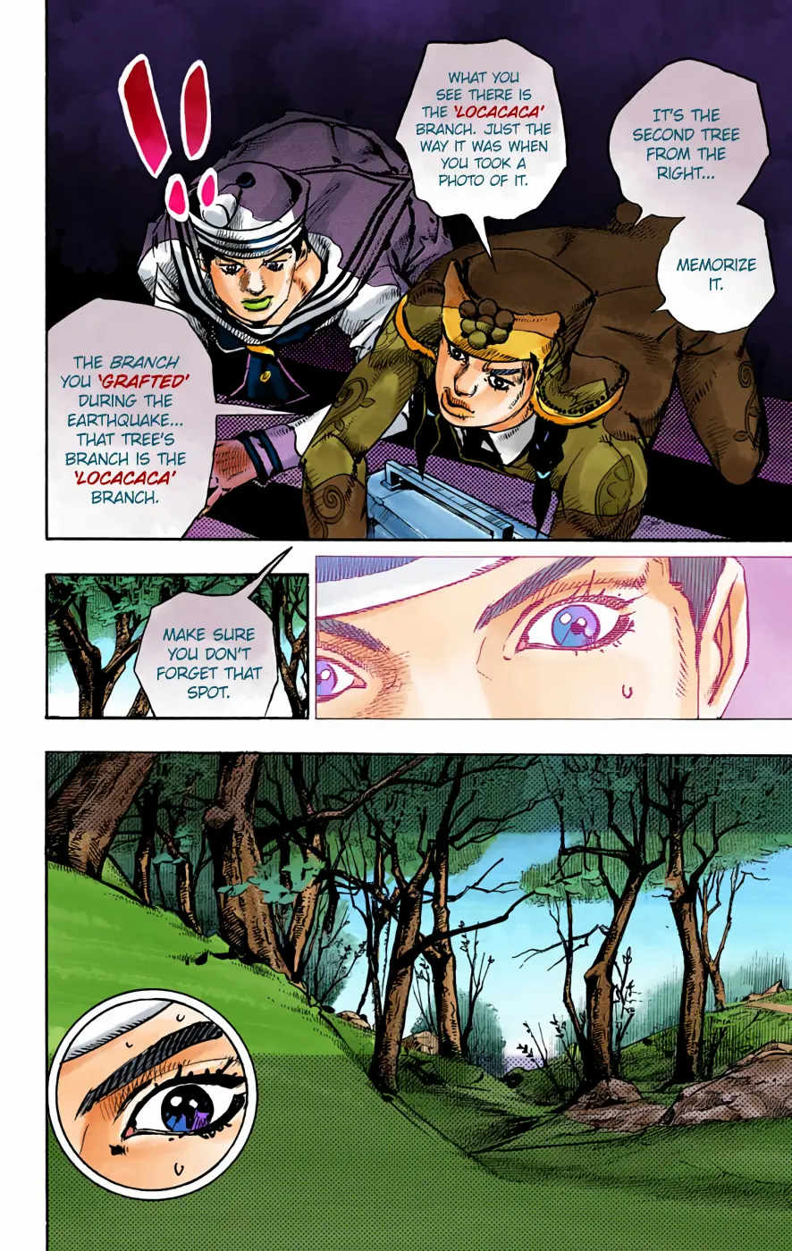 JoJo's Bizarre Adventure, Part 8: JoJolion Colored Manga — Chapter 72 — Page 21
