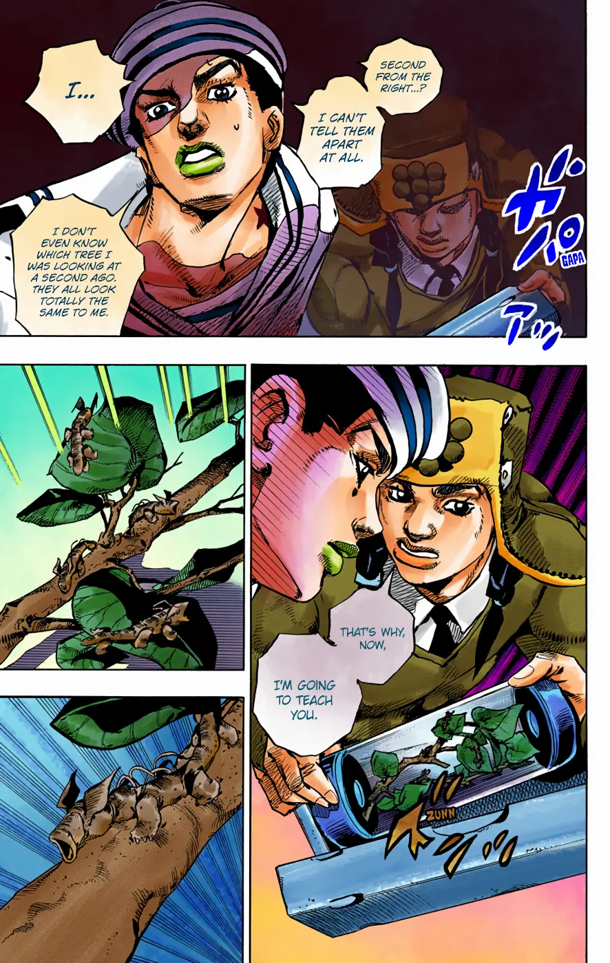 JoJo's Bizarre Adventure, Part 8: JoJolion Colored Manga — Chapter 72 — Page 22