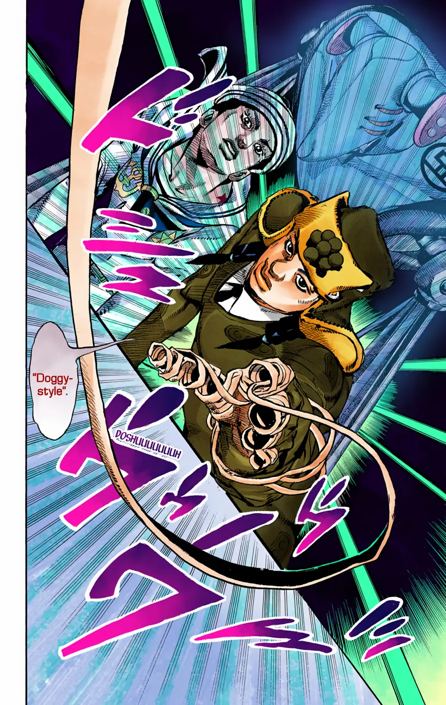 JoJo's Bizarre Adventure, Part 8: JoJolion Colored Manga — Chapter 72 — Page 23