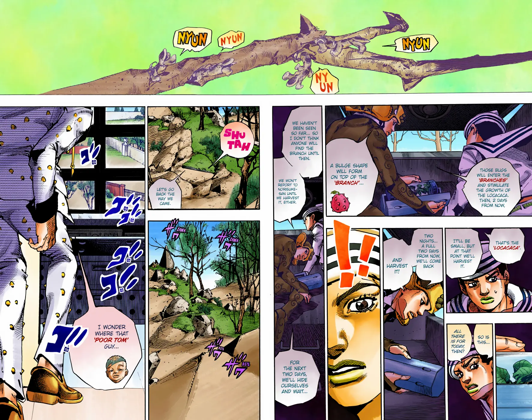 JoJo's Bizarre Adventure, Part 8: JoJolion Colored Manga — Chapter 72 — Page 25