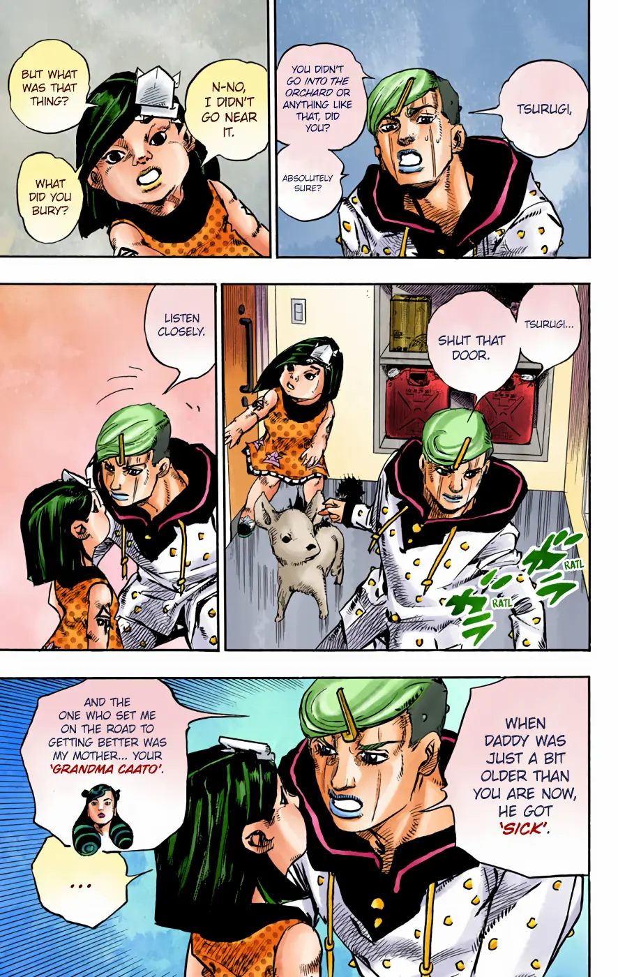 JoJo's Bizarre Adventure, Part 8: JoJolion Colored Manga — Chapter 72 — Page 30