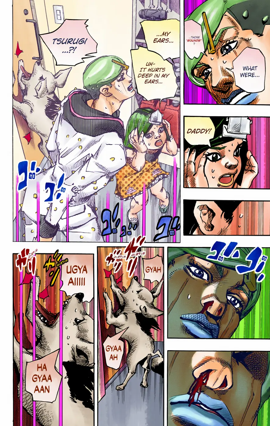 JoJo's Bizarre Adventure, Part 8: JoJolion Colored Manga — Chapter 72 — Page 33