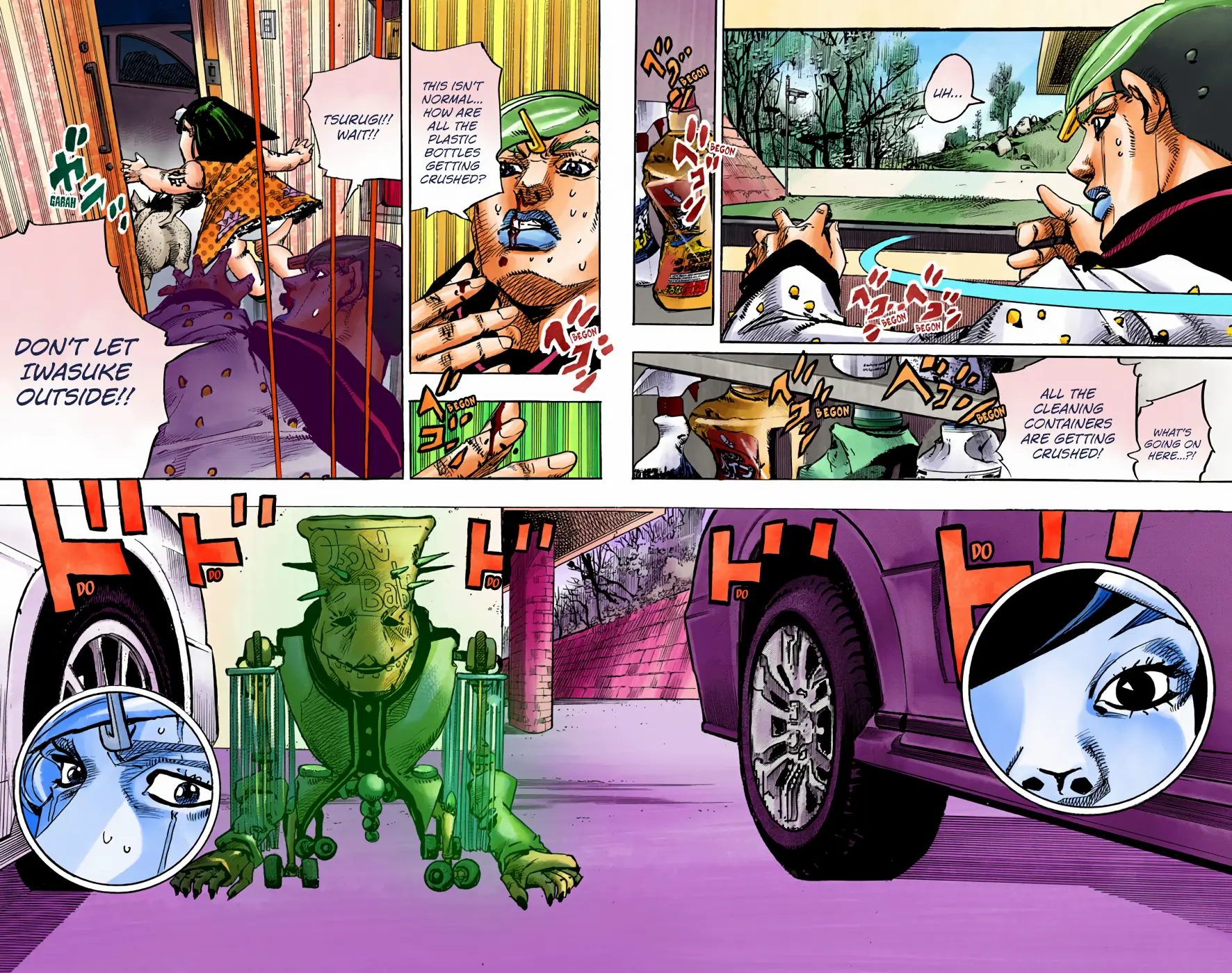 JoJo's Bizarre Adventure, Part 8: JoJolion Colored Manga — Chapter 72 — Page 35