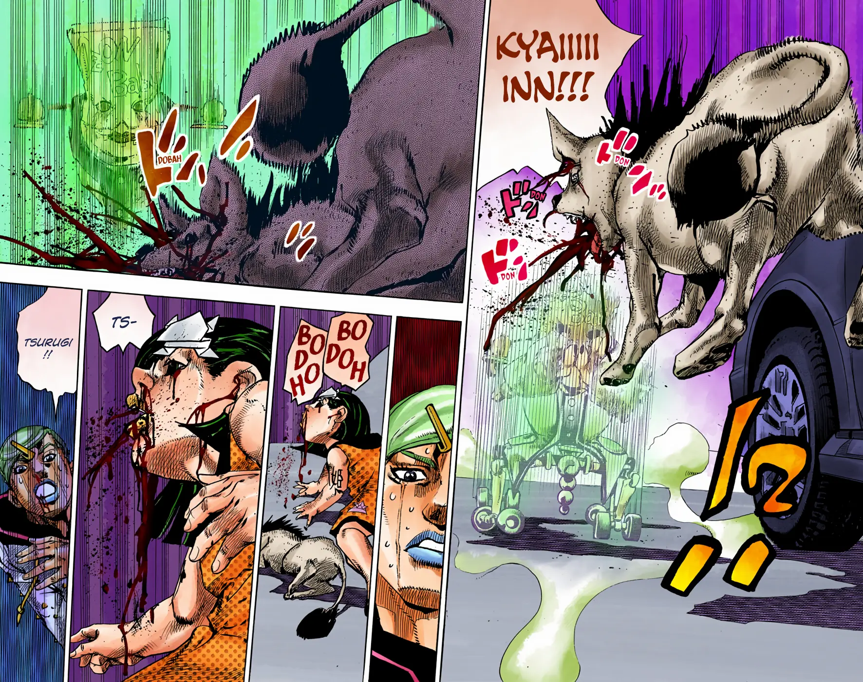 JoJo's Bizarre Adventure, Part 8: JoJolion Colored Manga — Chapter 72 — Page 36