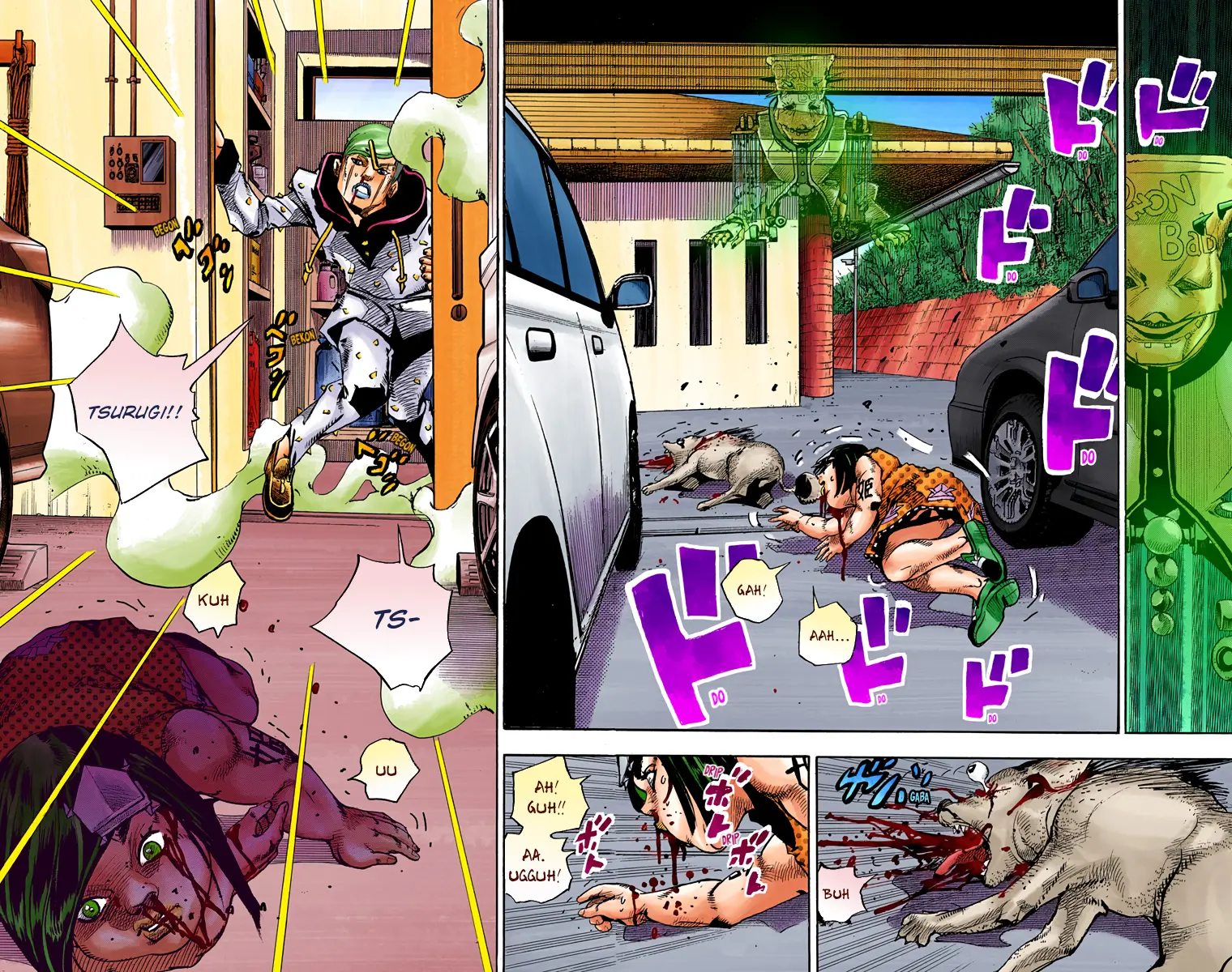 JoJo's Bizarre Adventure, Part 8: JoJolion Colored Manga β Chapter 73 β Page 3