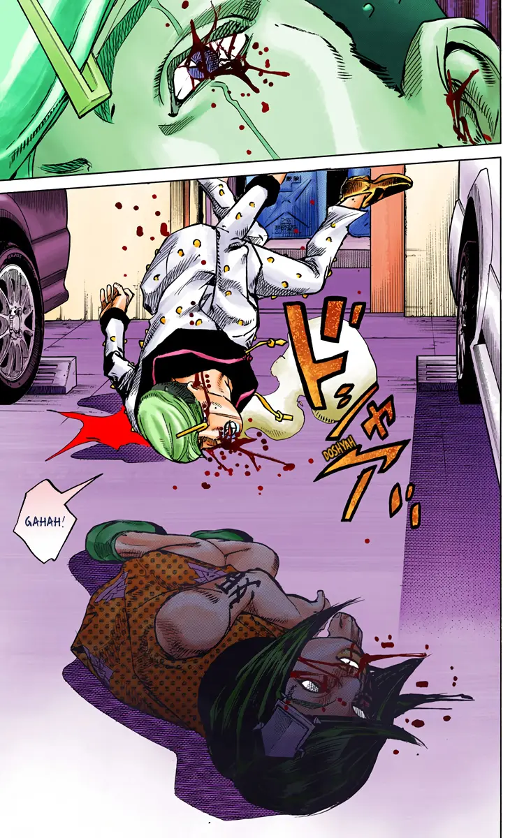 JoJo's Bizarre Adventure, Part 8: JoJolion Colored Manga β Chapter 73 β Page 7