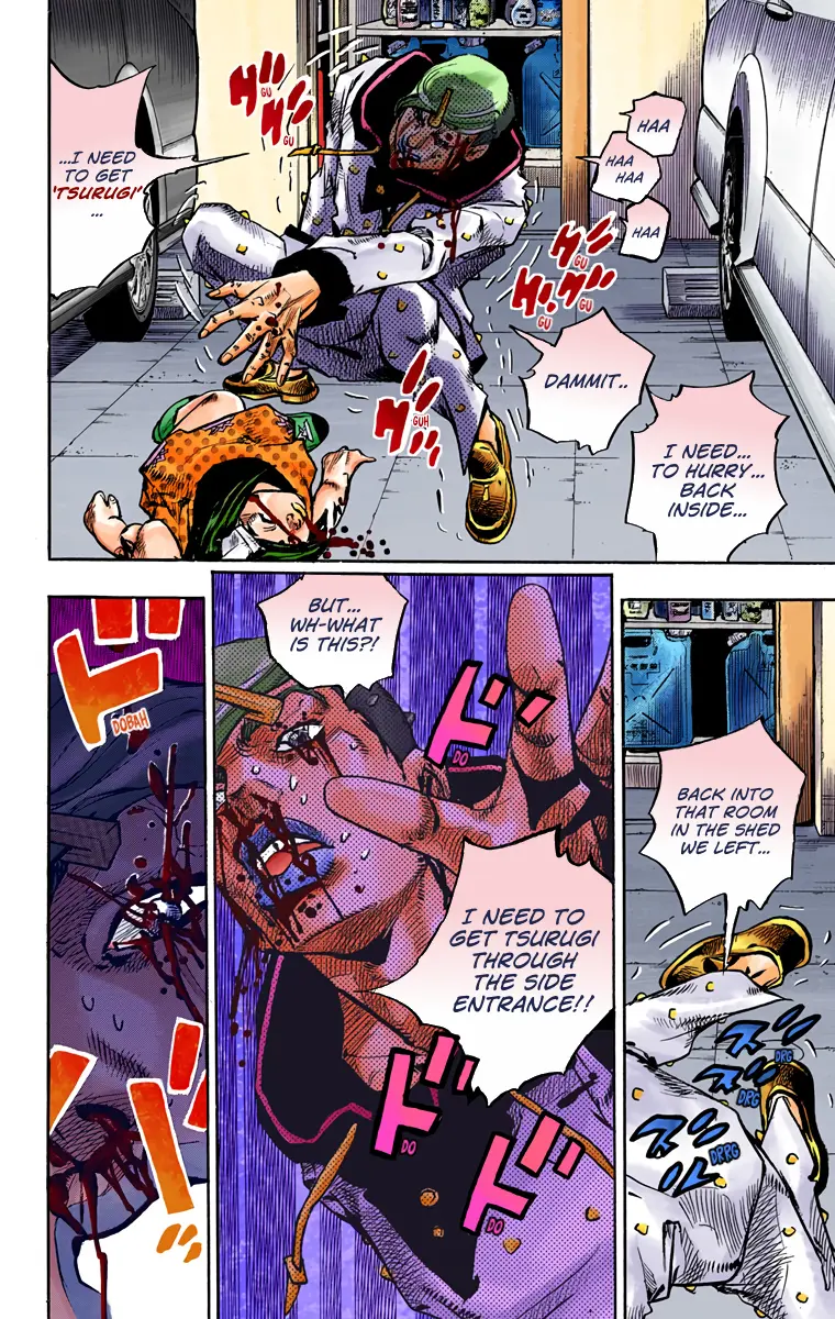 JoJo's Bizarre Adventure, Part 8: JoJolion Colored Manga β Chapter 73 β Page 9