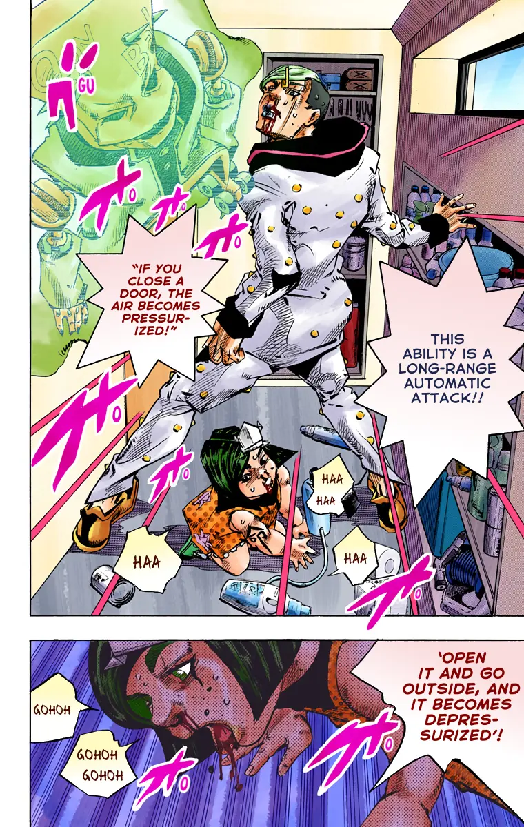 JoJo's Bizarre Adventure, Part 8: JoJolion Colored Manga β Chapter 73 β Page 21