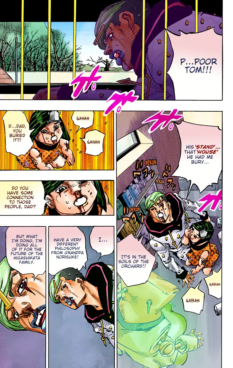 JoJo's Bizarre Adventure, Part 8: JoJolion Colored Manga β Chapter 73 β Page 22