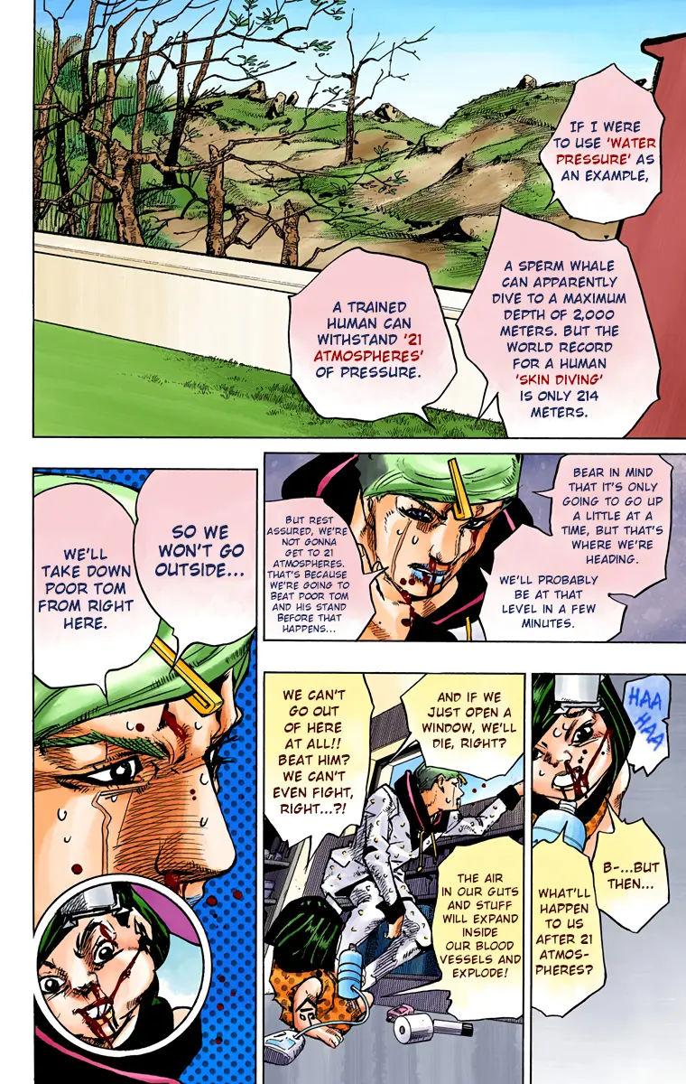 JoJo's Bizarre Adventure, Part 8: JoJolion Colored Manga — Chapter 74 — Page 6