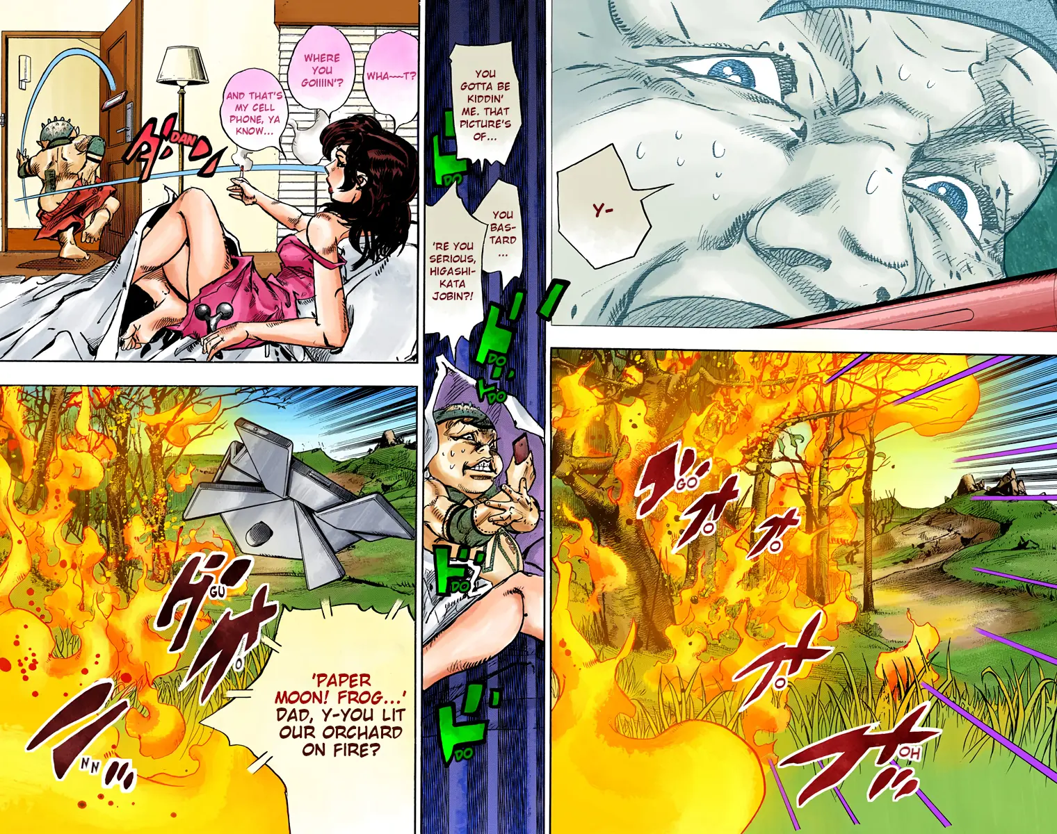 JoJo's Bizarre Adventure, Part 8: JoJolion Colored Manga — Chapter 74 — Page 10