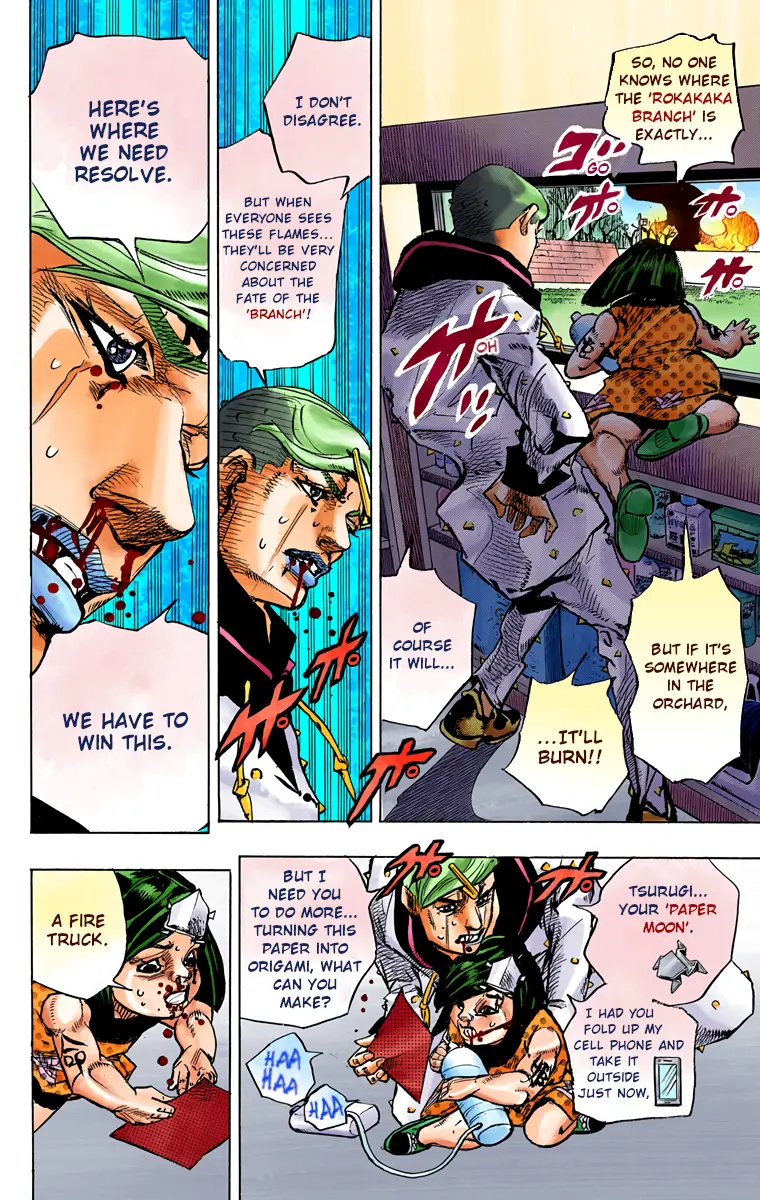 JoJo's Bizarre Adventure, Part 8: JoJolion Colored Manga — Chapter 74 — Page 11
