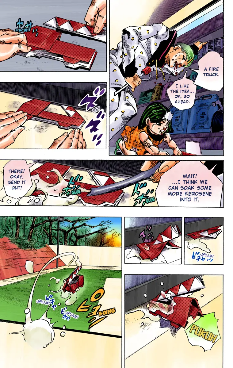 JoJo's Bizarre Adventure, Part 8: JoJolion Colored Manga — Chapter 74 — Page 12