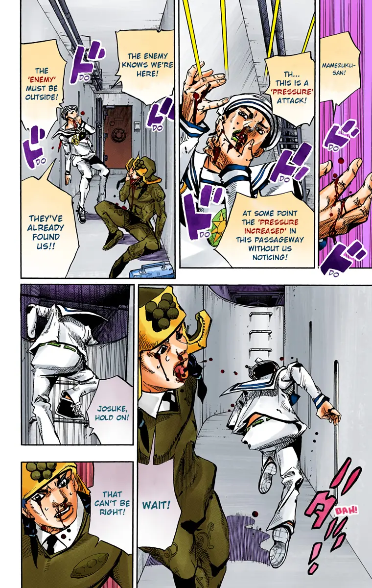JoJo's Bizarre Adventure, Part 8: JoJolion Colored Manga — Chapter 74 — Page 16