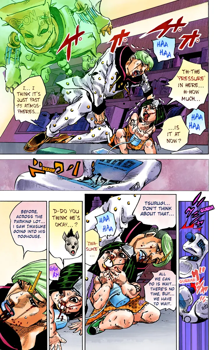 JoJo's Bizarre Adventure, Part 8: JoJolion Colored Manga — Chapter 74 — Page 22