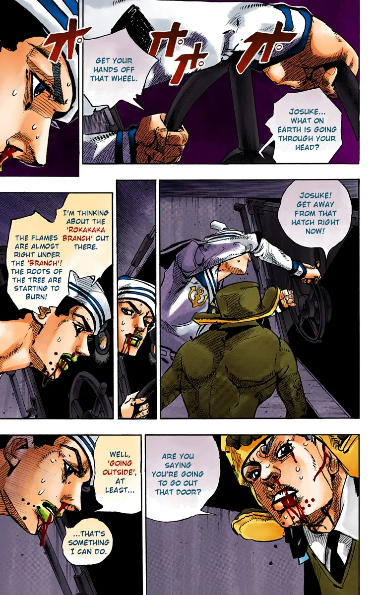 JoJo's Bizarre Adventure, Part 8: JoJolion Colored Manga — Chapter 74 — Page 24