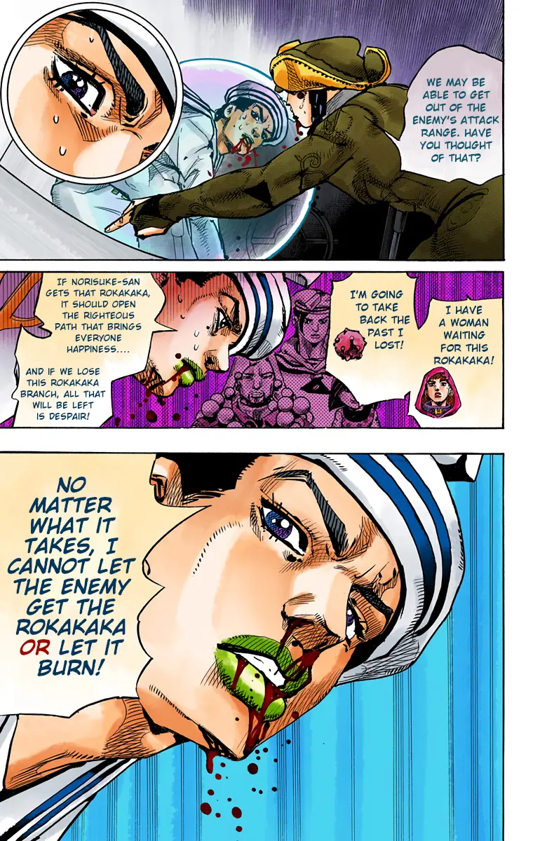 JoJo's Bizarre Adventure, Part 8: JoJolion Colored Manga — Chapter 74 — Page 27