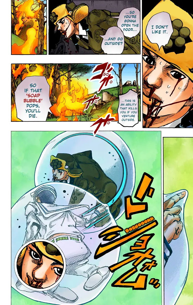 JoJo's Bizarre Adventure, Part 8: JoJolion Colored Manga — Chapter 74 — Page 28