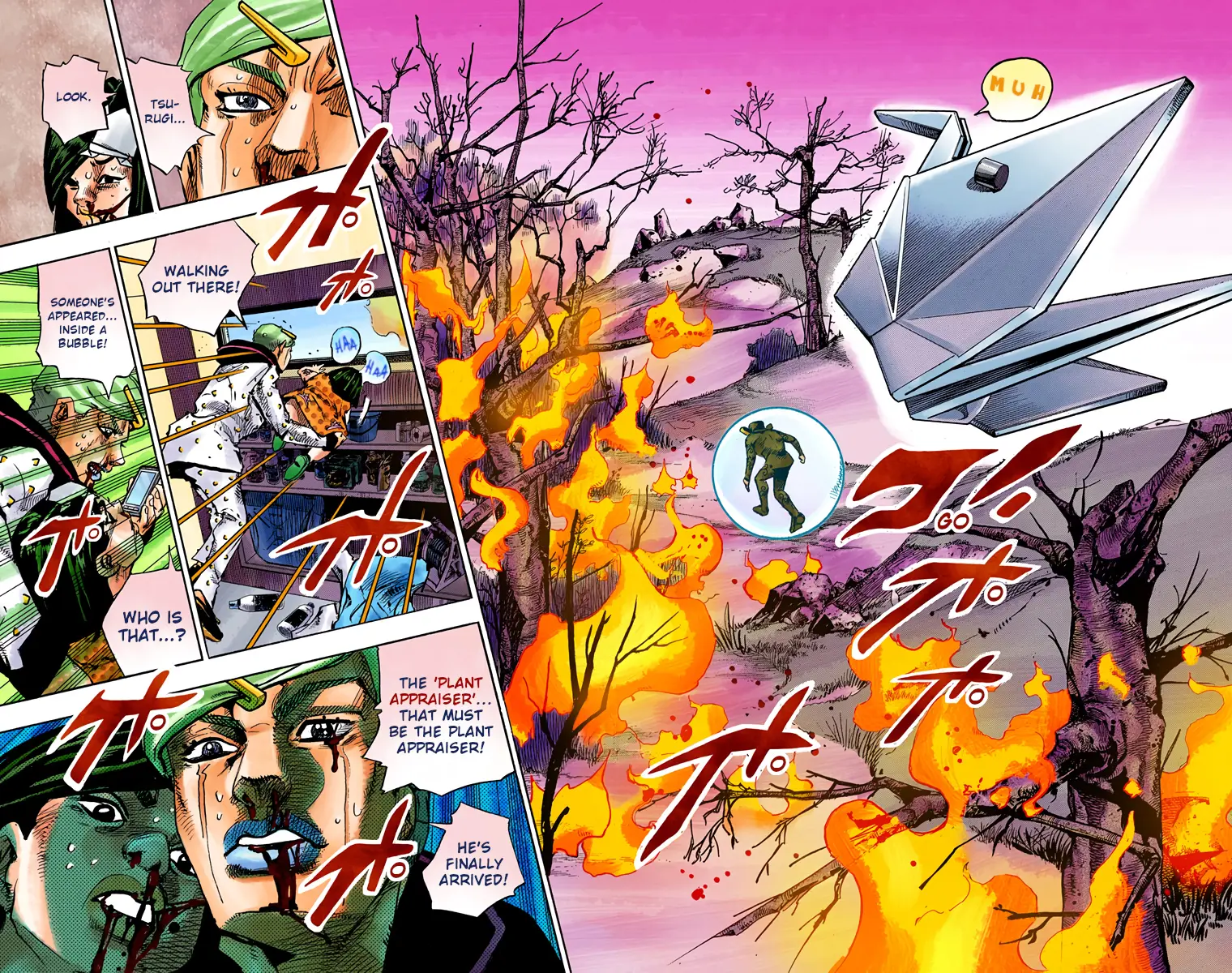 JoJo's Bizarre Adventure, Part 8: JoJolion Colored Manga — Chapter 74 — Page 32