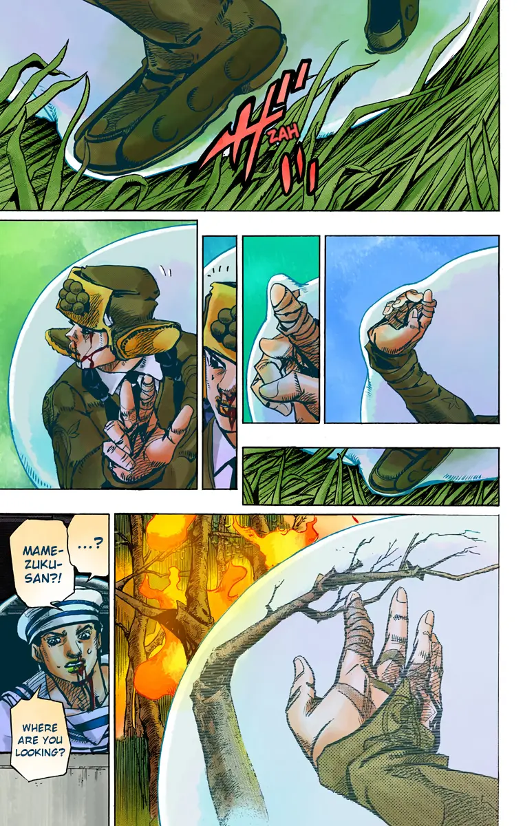 JoJo's Bizarre Adventure, Part 8: JoJolion Colored Manga — Chapter 74 — Page 34