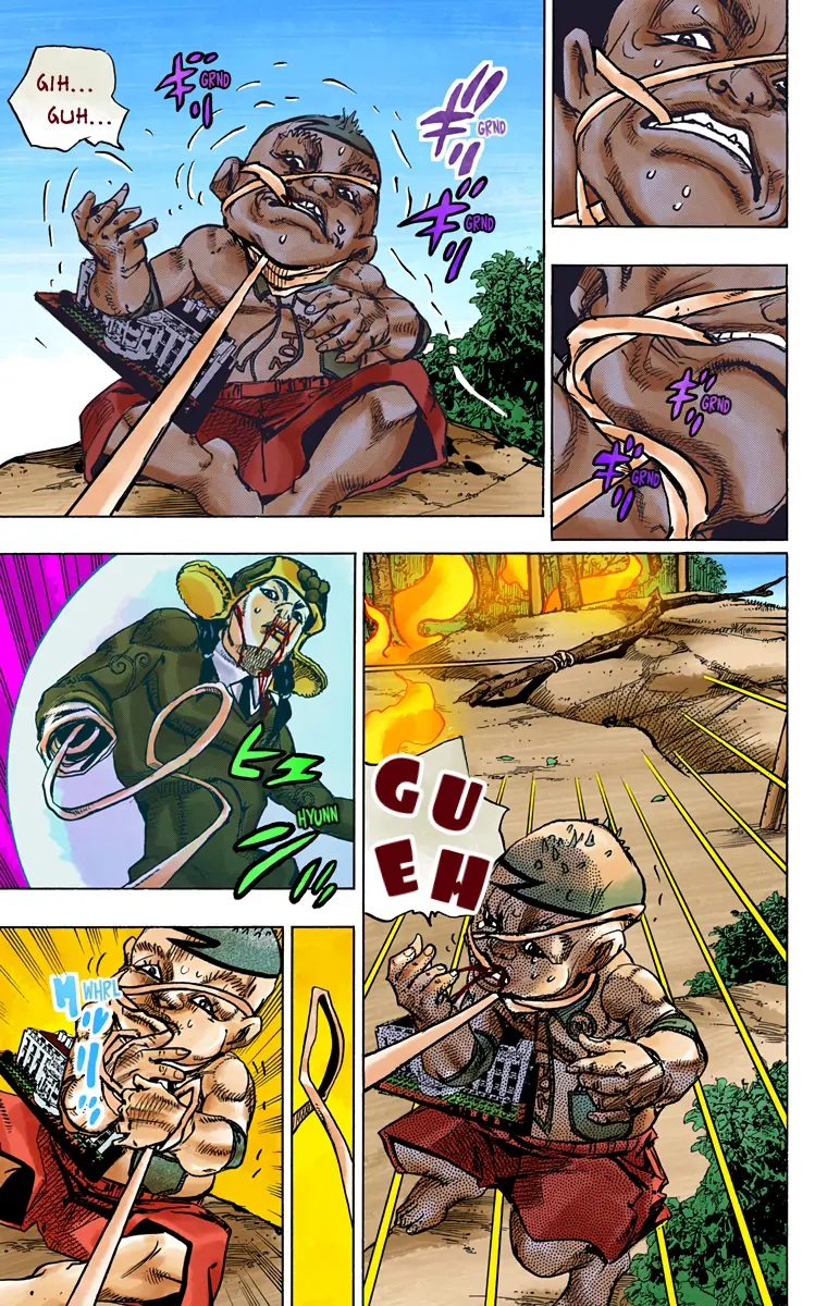 JoJo's Bizarre Adventure, Part 8: JoJolion Colored Manga β Chapter 75 β Page 8