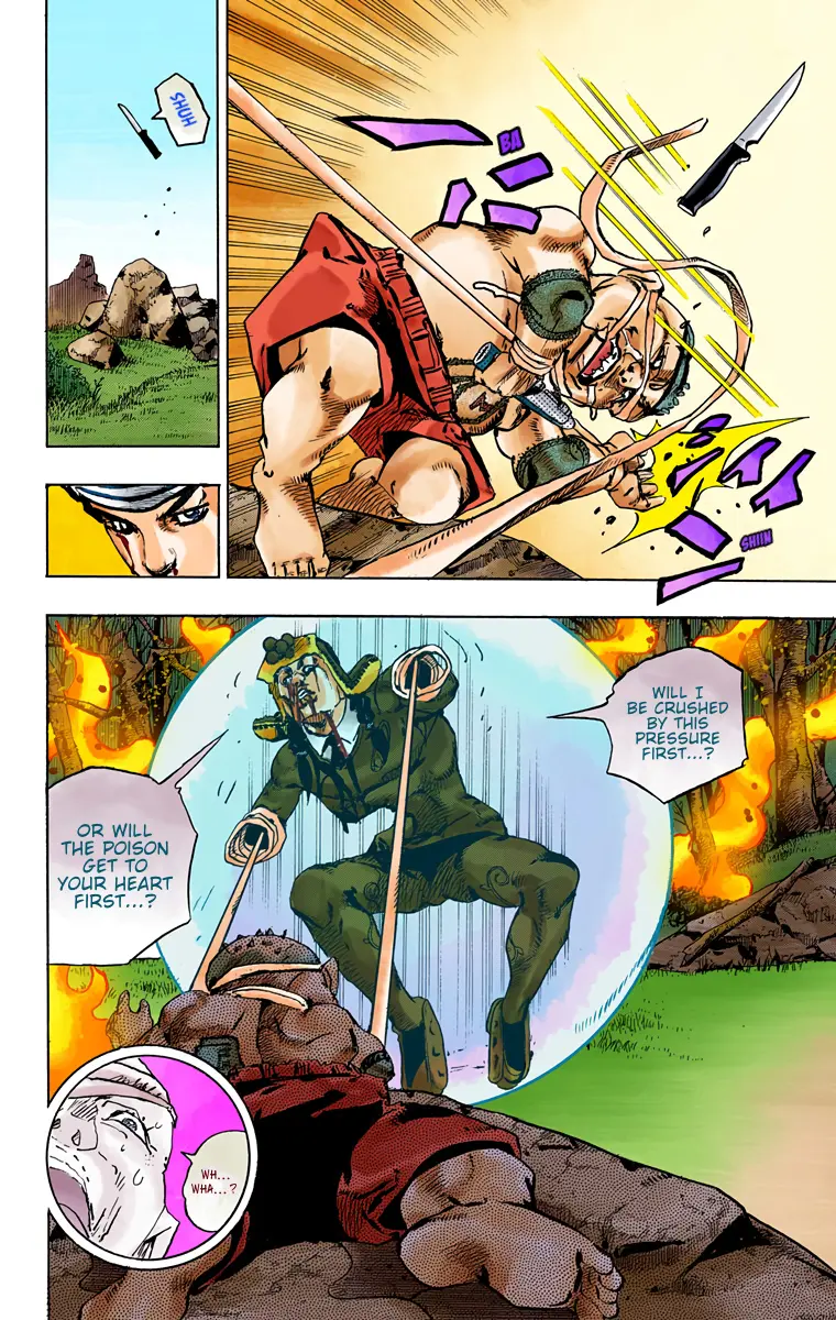 JoJo's Bizarre Adventure, Part 8: JoJolion Colored Manga β Chapter 75 β Page 21