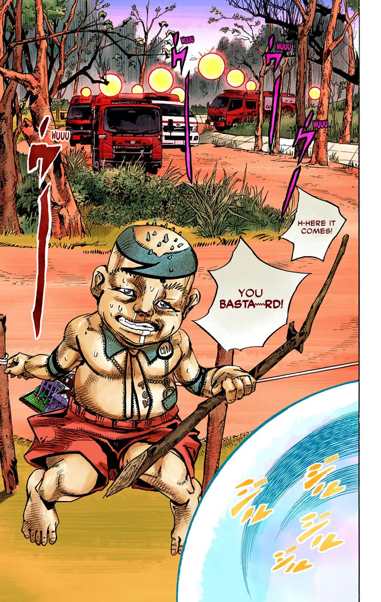 JoJo's Bizarre Adventure, Part 8: JoJolion Colored Manga β Chapter 75 β Page 35