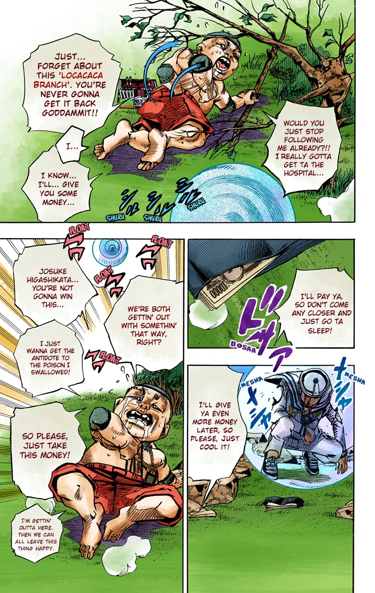 JoJo's Bizarre Adventure, Part 8: JoJolion Colored Manga β Chapter 76 β Page 5