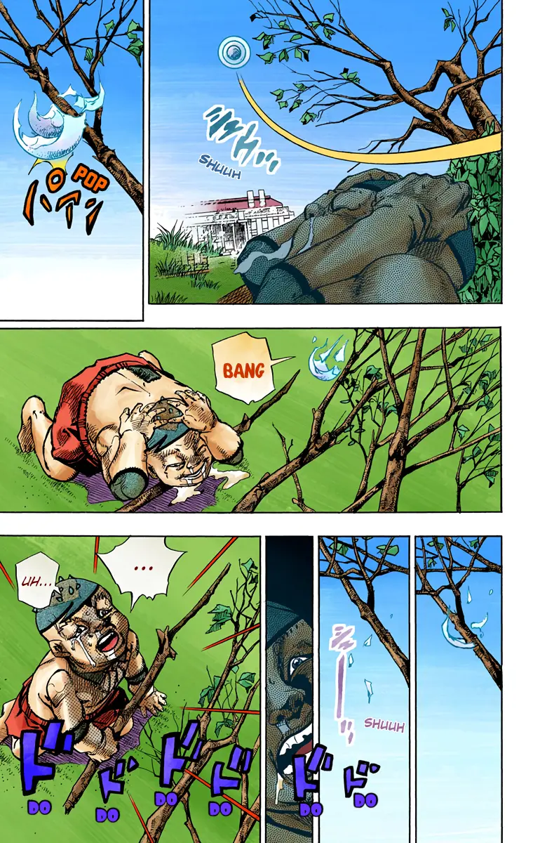 JoJo's Bizarre Adventure, Part 8: JoJolion Colored Manga β Chapter 76 β Page 7