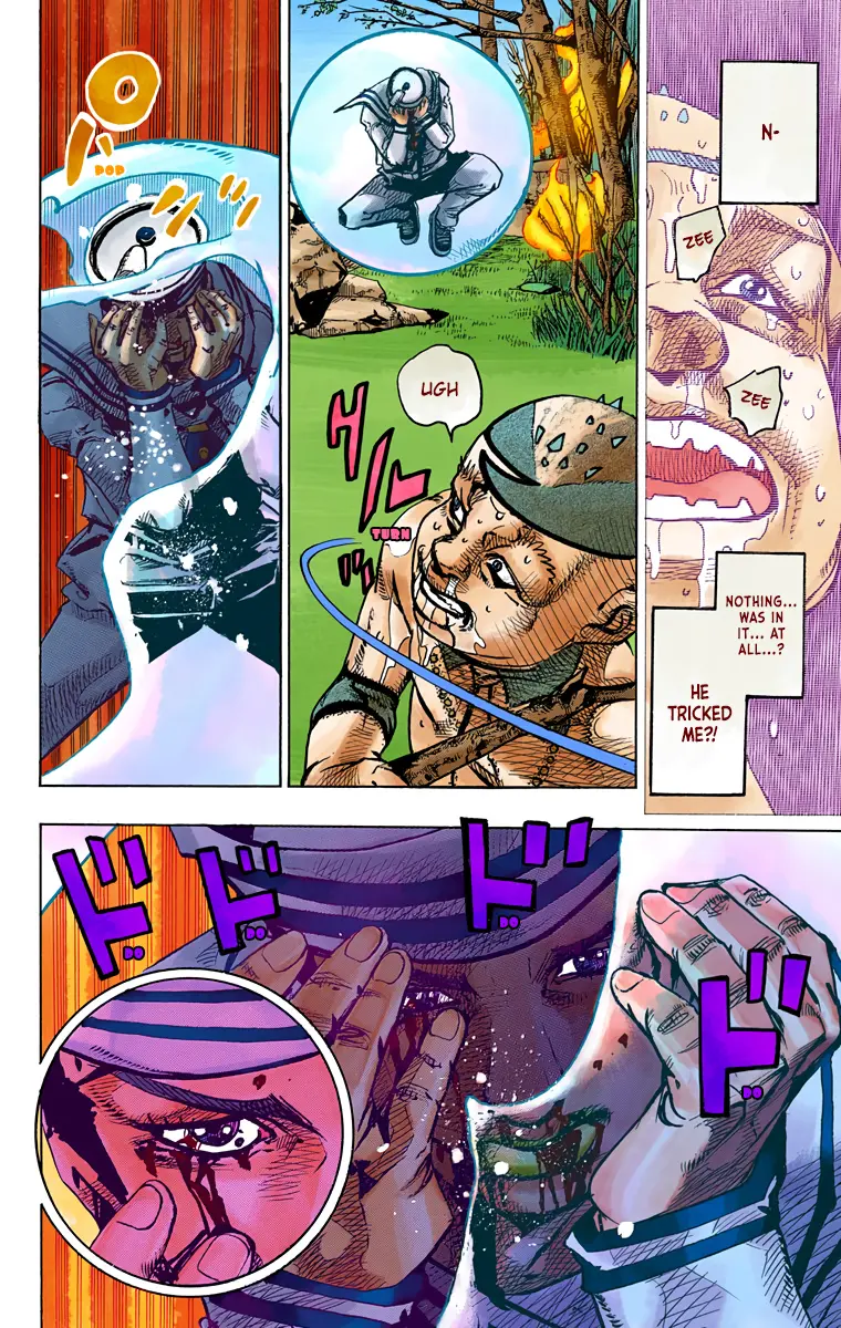 JoJo's Bizarre Adventure, Part 8: JoJolion Colored Manga β Chapter 76 β Page 8