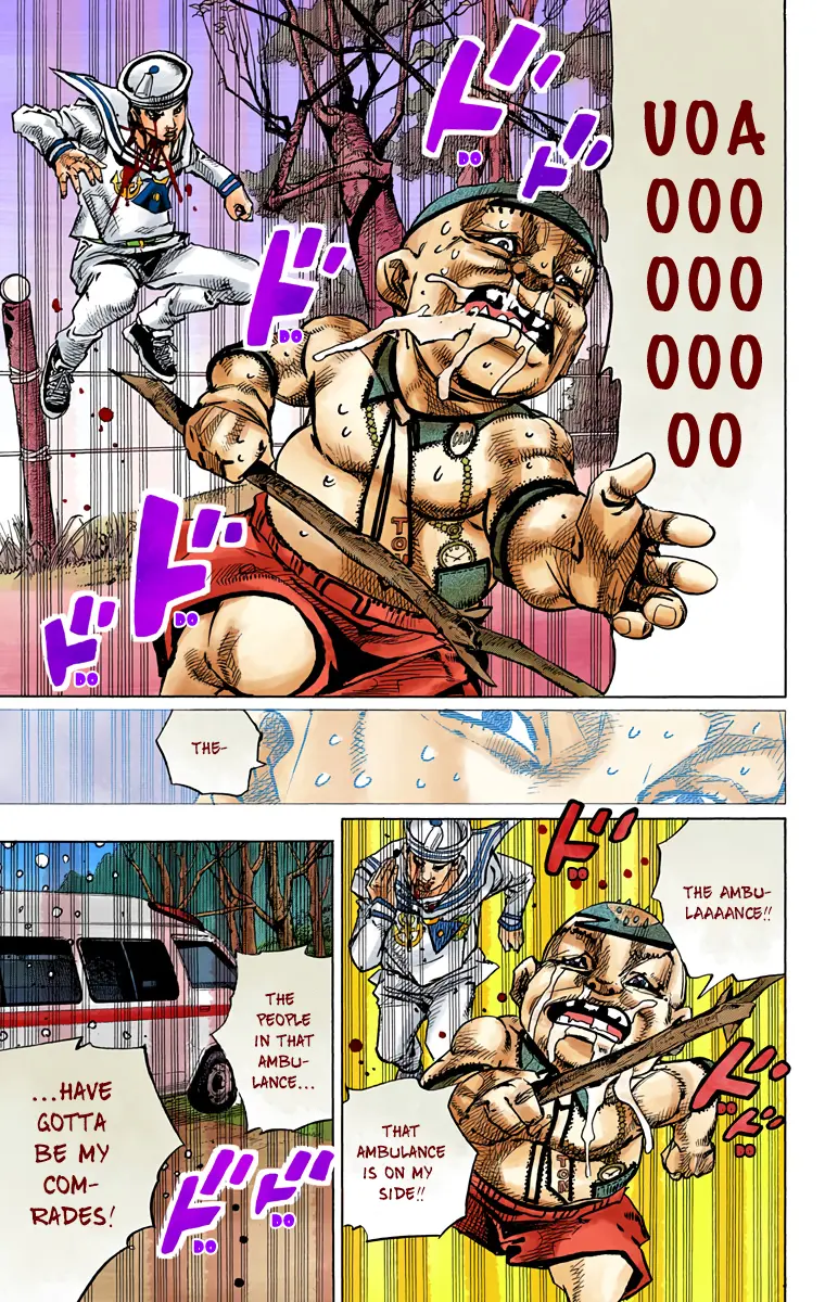 JoJo's Bizarre Adventure, Part 8: JoJolion Colored Manga β Chapter 76 β Page 11