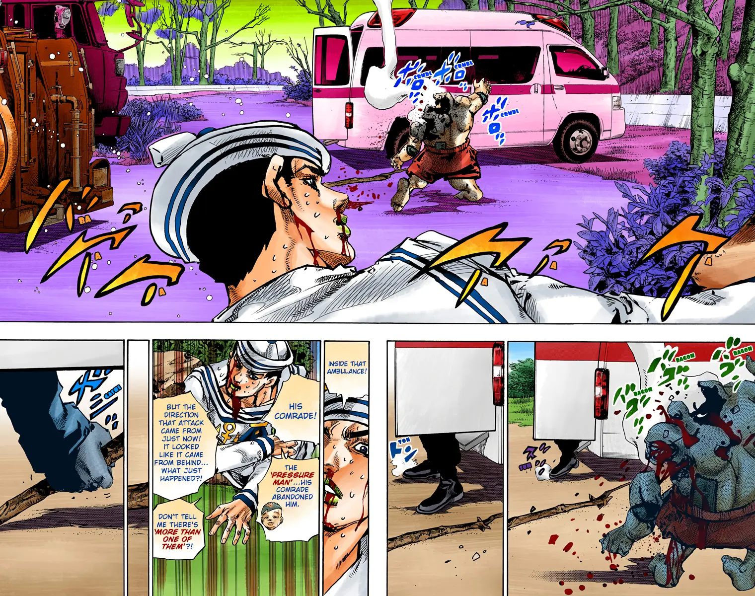 JoJo's Bizarre Adventure, Part 8: JoJolion Colored Manga β Chapter 76 β Page 17