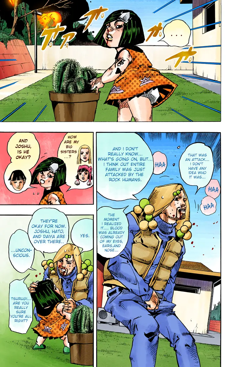 JoJo's Bizarre Adventure, Part 8: JoJolion Colored Manga β Chapter 76 β Page 22