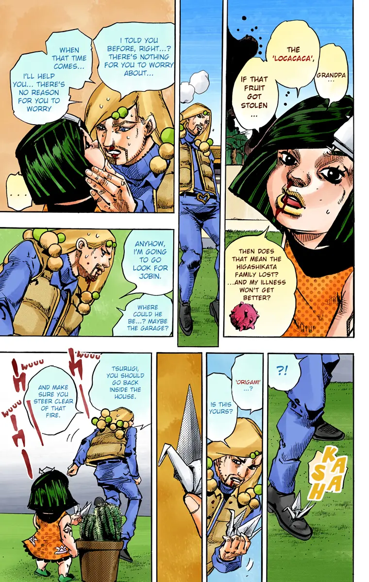 JoJo's Bizarre Adventure, Part 8: JoJolion Colored Manga β Chapter 76 β Page 24