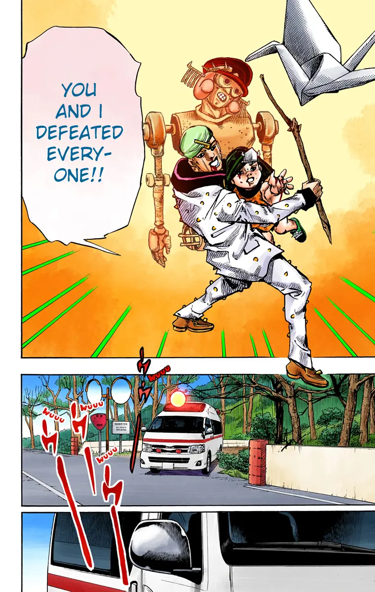 JoJo's Bizarre Adventure, Part 8: JoJolion Colored Manga β Chapter 76 β Page 27