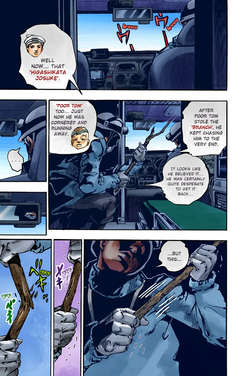 JoJo's Bizarre Adventure, Part 8: JoJolion Colored Manga β Chapter 76 β Page 28