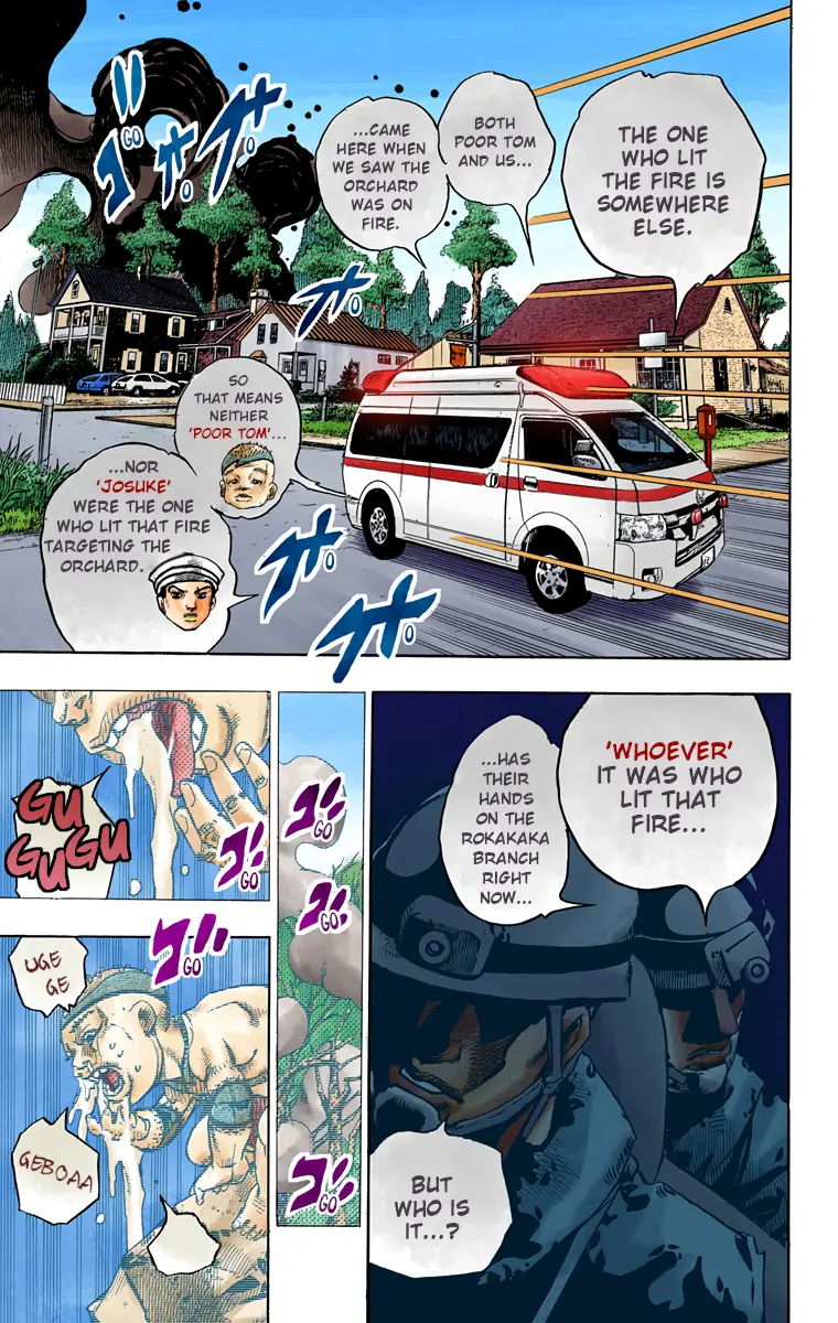 JoJo's Bizarre Adventure, Part 8: JoJolion Colored Manga β Chapter 76 β Page 30