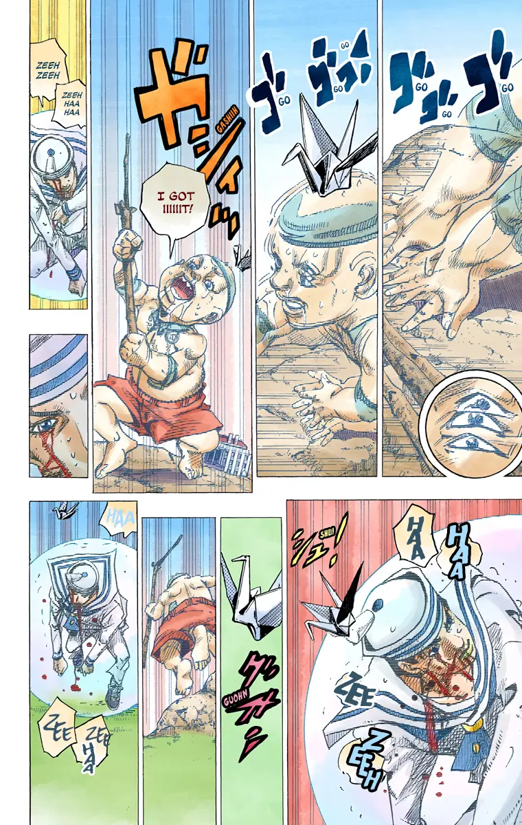 JoJo's Bizarre Adventure, Part 8: JoJolion Colored Manga β Chapter 76 β Page 31