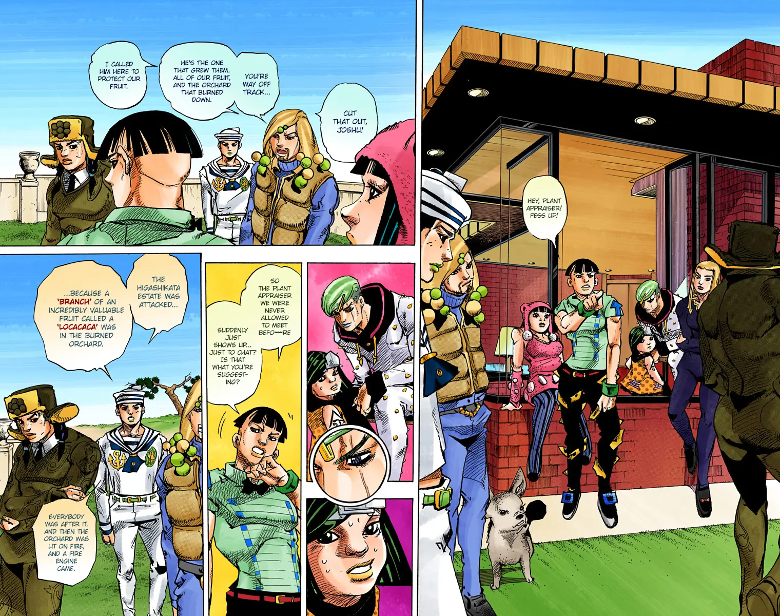 JoJo's Bizarre Adventure, Part 8: JoJolion Colored Manga β Chapter 77 β Page 5