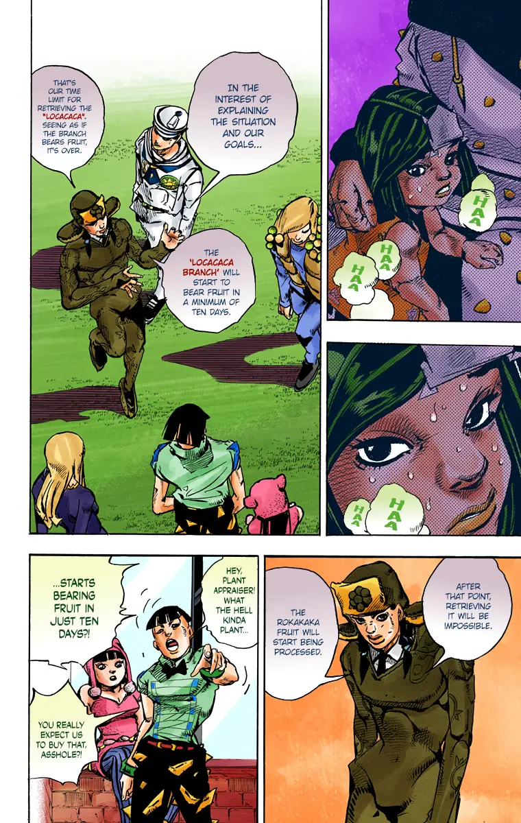 JoJo's Bizarre Adventure, Part 8: JoJolion Colored Manga β Chapter 77 β Page 8