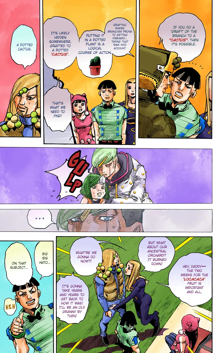 JoJo's Bizarre Adventure, Part 8: JoJolion Colored Manga β Chapter 77 β Page 9