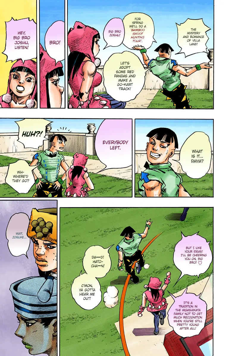 JoJo's Bizarre Adventure, Part 8: JoJolion Colored Manga β Chapter 77 β Page 11