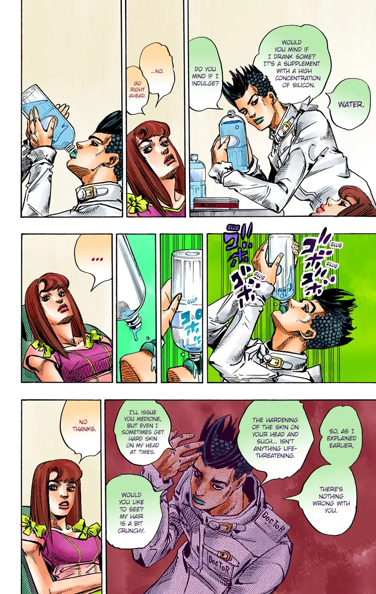 JoJo's Bizarre Adventure, Part 8: JoJolion Colored Manga β Chapter 77 β Page 28