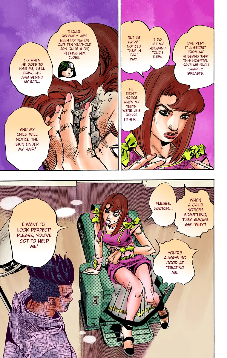 JoJo's Bizarre Adventure, Part 8: JoJolion Colored Manga β Chapter 77 β Page 29