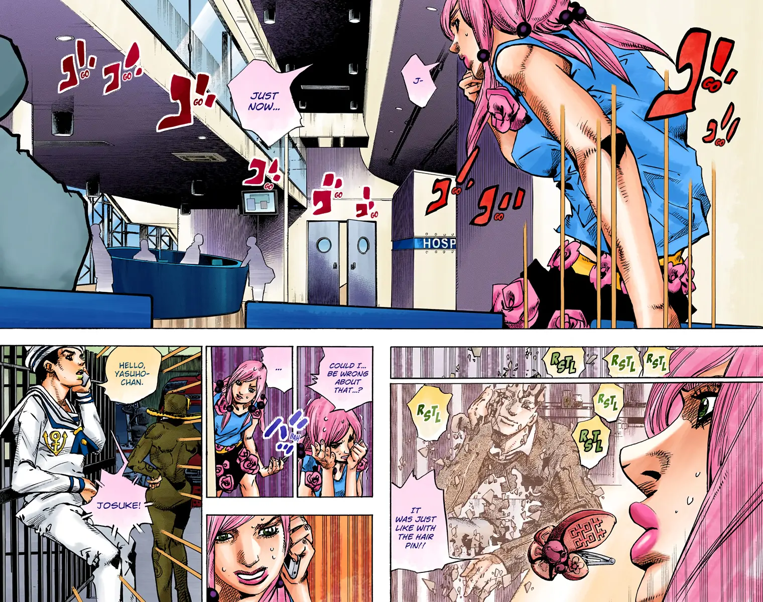 JoJo's Bizarre Adventure, Part 8: JoJolion Colored Manga — Chapter 78 — Page 4