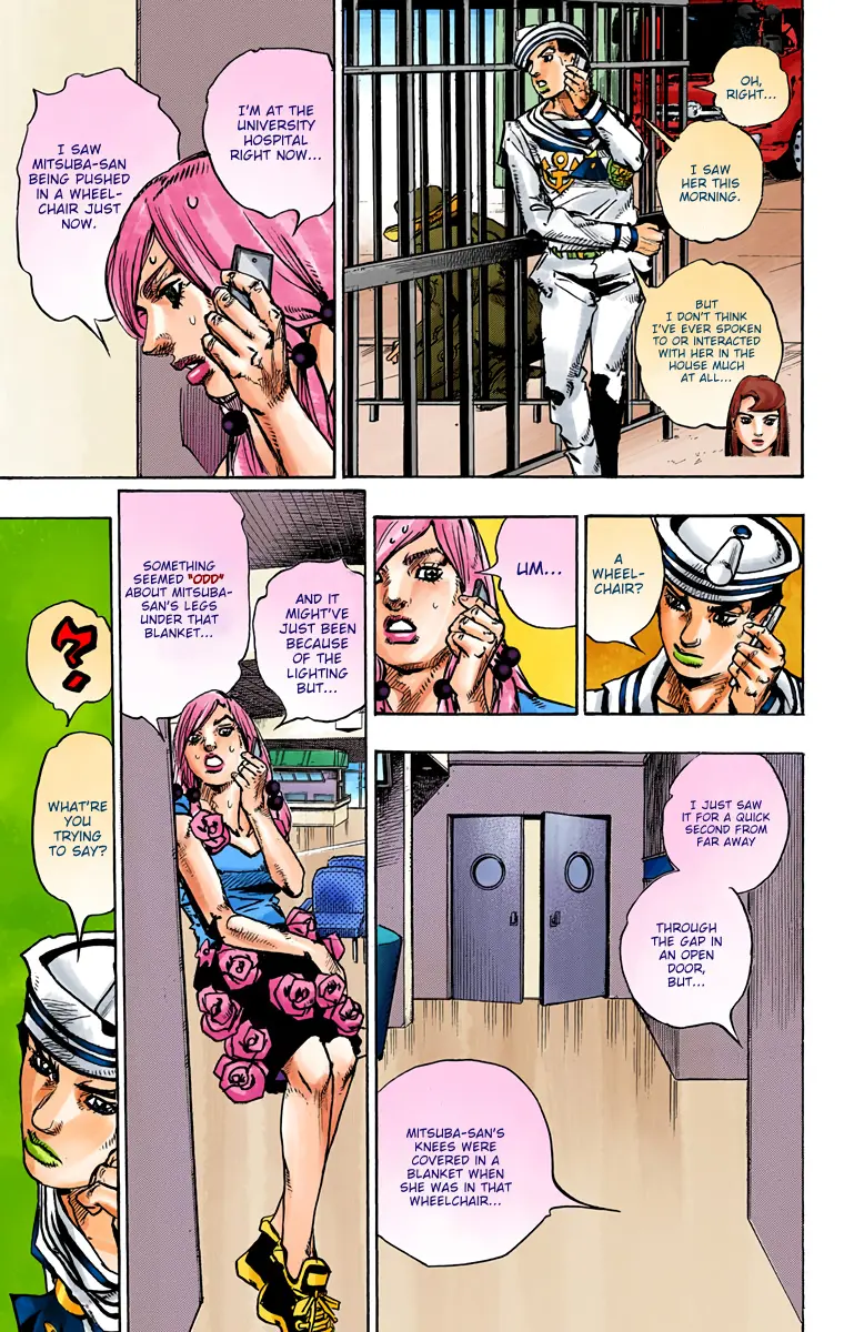 JoJo's Bizarre Adventure, Part 8: JoJolion Colored Manga — Chapter 78 — Page 8
