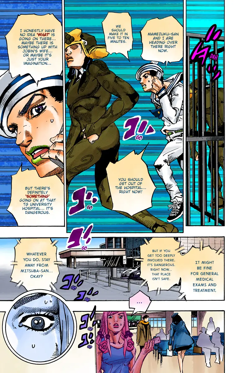 JoJo's Bizarre Adventure, Part 8: JoJolion Colored Manga — Chapter 78 — Page 10